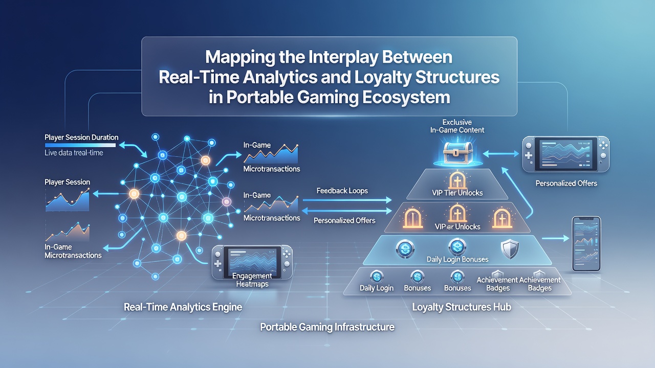 Dashboard visualization showing loyalty program adjustments driven by live analytics in a mobile game environment