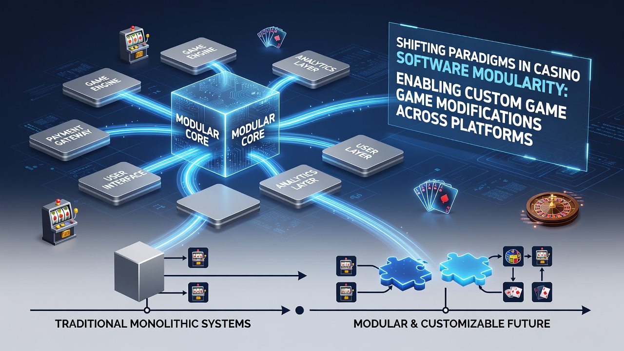 Cross-platform casino game interfaces demonstrating modular customization features